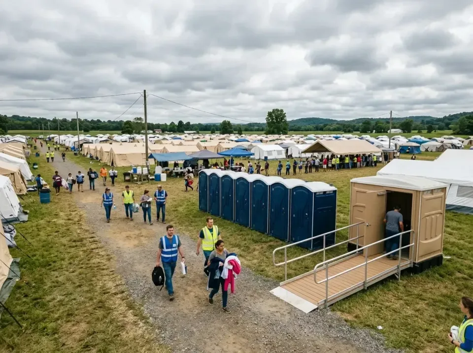 disaster-relief-camp-restrooms-010 — frequently asked questions, Dumpster & Portable Bathrooms Rental in Springhill, LA